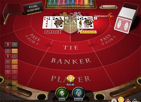 Online baccarat